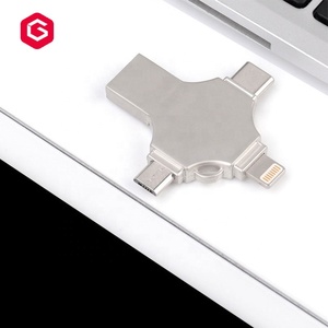 4合1闪存u盘u盘2.0 3.0 OTG u盘接口u盘/微型/c型 - Product Image 4