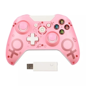 แผ่นเกมไร้สาย2.4G,จอยสติ๊ก Mando Manette สำหรับ Microsoft Xboxes One ตัวควบคุม Windows PC PS3 - Product Image 1