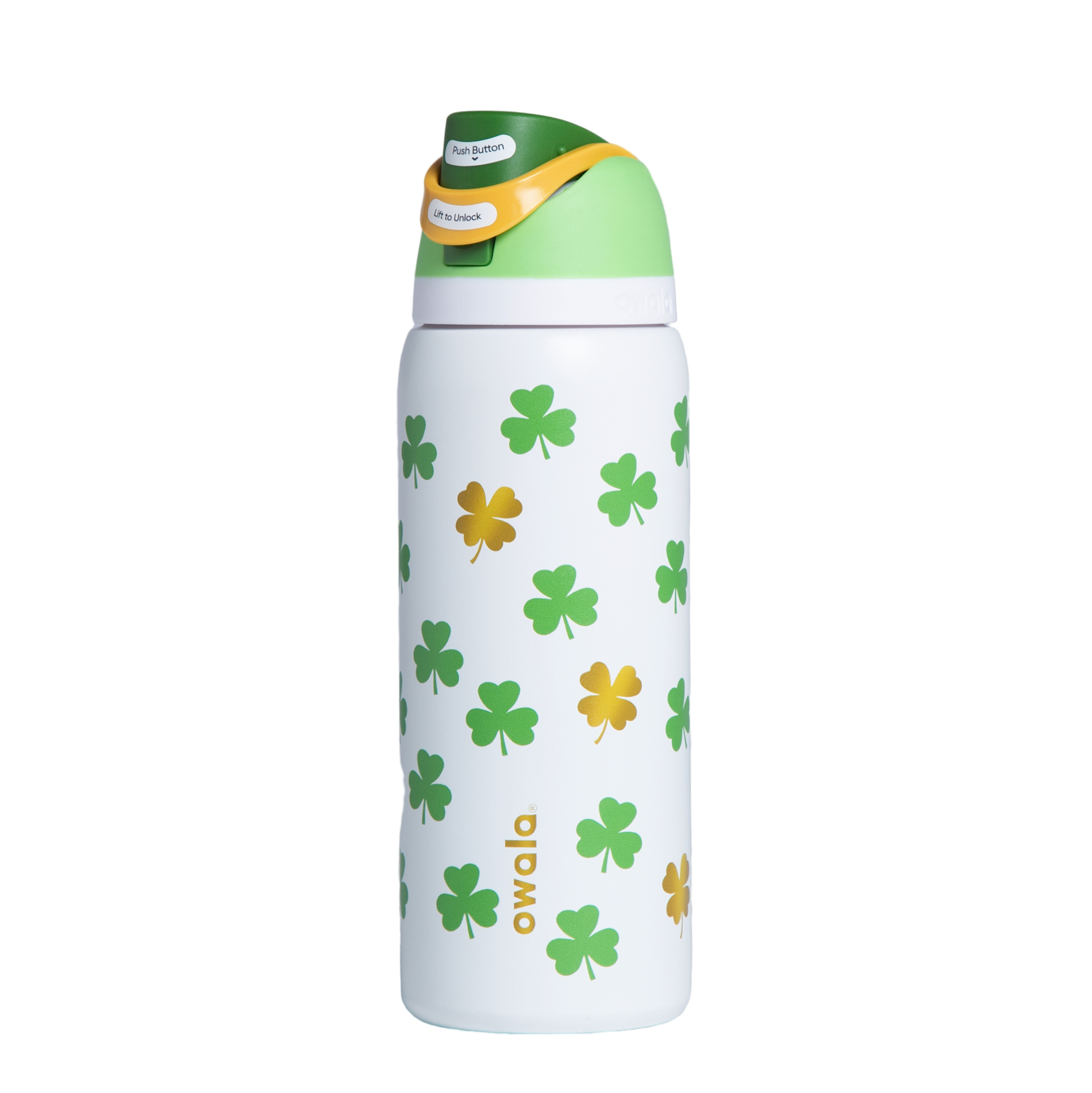 White Four-Leaf Clover