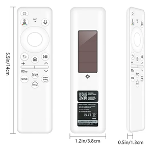 BN59-01432A รีโมทคอนโทรลด้วยเสียงพลังงานแสงอาทิตย์สำหรับ Samsung NEO QLED 8K HDR Smart TVS ABS พลาสติก LED TV ฟังก์ชั่นการใช้งานที่บ้าน - Product Image 4