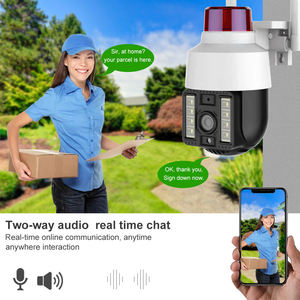 2MP 1080P 2.4G Wifi PTZ IP66户外IP摄像机V380专业智能家电4X数码变焦安全保护闭路电视 - Product Image 4