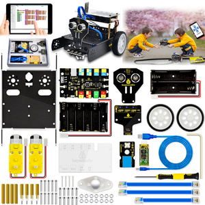 KEYESTUDIO Coding Education Robotics Starter Kit Robot Smart Car for Arduino