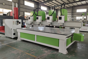 China 3 <strong>Axis</strong> <strong>4</strong> <strong>Axis</strong> Engraving Carving Machine Multi Spindles Woodworking <strong>Router</strong> Four Independent Heads <strong>CNC</strong> <strong>Router</strong> - Product Image 6