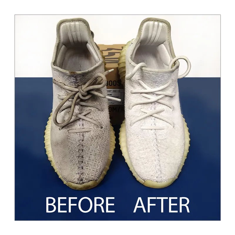 Kit de limpieza de zapatos kit de cuidado de zapatos personalizable al por mayor limpiador de zapatillas spray repelente de agua líquido para zapatos