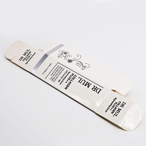 定制产品包装小白盒包装，普通白纸盒，白纸板化妆盒 - Product Image 5