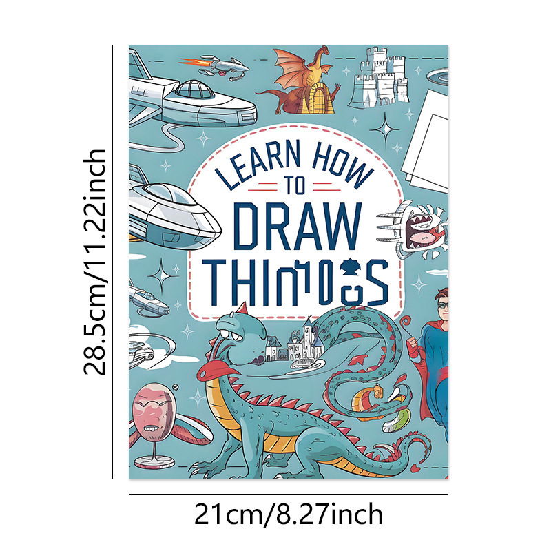 Libro da disegno con cose interessanti