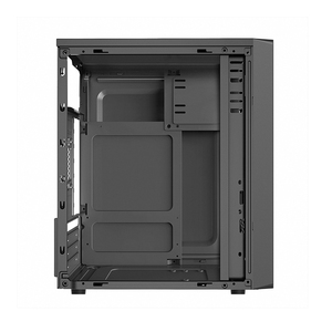 Micro ATX PC Case Office Mesh Panel Desktop Computer Case SPCC Computer Office Gabinete para piezas de PC - Product Image 5