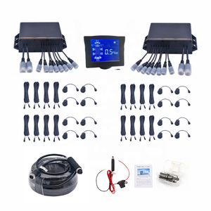 16 Probes Truck Parking <strong>Sensor</strong> <strong>LCD</strong> <strong>Displayer</strong> <strong>Reversing</strong> Radar Front and Rear <strong>Sensor</strong> IP67 Waterproof for Truck Bus Parking Radar - Product Image 1