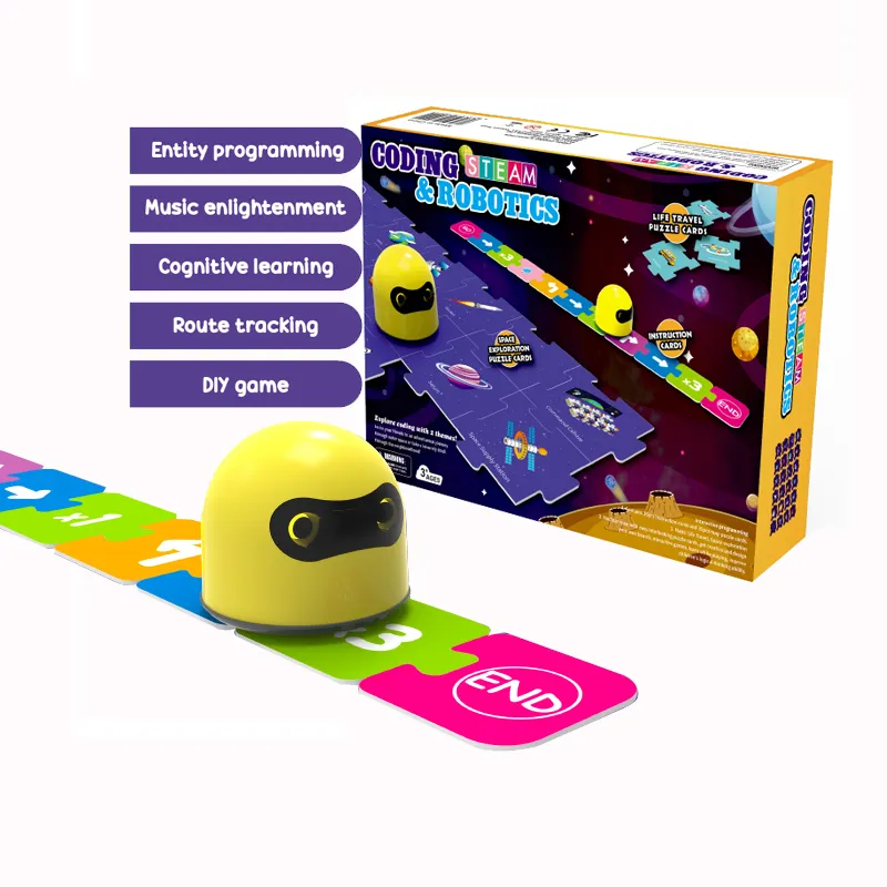 Robot programmati nuovi giocattoli a stelo giocattoli per la creazione musicale Kit di apprendimento Stem Education Robot Kit giocattoli scientifici
