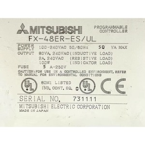 Controlador programable PLC con 24 entradas y 24 salidas, garantía de un año, UL/Ul