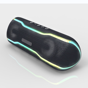 F10c IPX7户外无线扬声器10w纺织网眼蓝牙扬声器，带彩色闪光灯 - Product Image 2