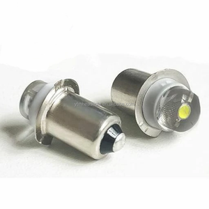 P13.5 <strong>LED</strong> Flashlight Bulb 1.5V 3V 4.5V 6V 9V 12V 24V High Power Chip Replacement Bulb for Flashlight Torch