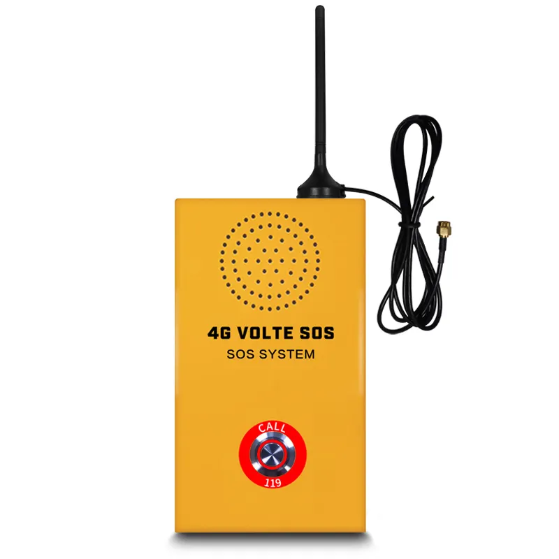 SMS call SOS button sistema de alarma 4G sistema de seguridad para Hospital School Call one key SOS alarm