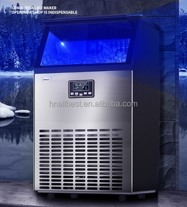 Cheap Ice Electric <strong>Automatic</strong> Small Home Commercial <strong>Use</strong> Portable Mini Clear Ice Cube Maker Machine to Make Tiny Square Ice Block - Product Image 2