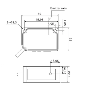 High Precision 10um Triangulation <strong>Displacement</strong> <strong>Sensor</strong> <strong>Linear</strong> and Angular Position Measurement - Product Image 4