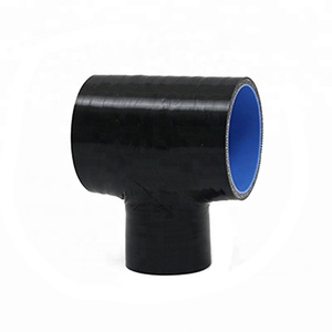 Customized Different Sizes T Shape Flexible Radiator Hose Silicone <strong>Rubber</strong> Tube