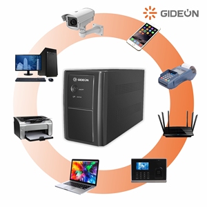 GIDEON 400VA Fuente de alimentación Ups para el hogar Ups Batería de respaldo y sistema de almacenamiento de batería - Product Image 1