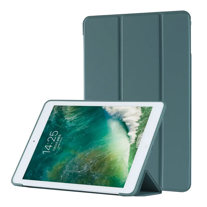 Magnetic Tablet Case for iPad 10.2 10.9 Air 5 Pro 11 Pro 12.9 2022 3 Folds Kickstand Rugged Leather Case for iPad