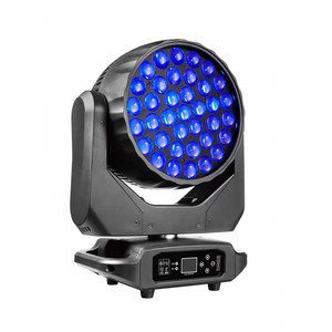 Qhoten 37 15W Zoom LED Dye Ánh Sáng Đại Bàng Mắt Di Chuyển Đầu Rửa Ánh Sáng Sân Khấu Cho Nhà Hát Chùm Cho Công Viên Chủ Đề <span class=keywords><strong>DMX</strong></span> Điều Khiển - Product Image 3