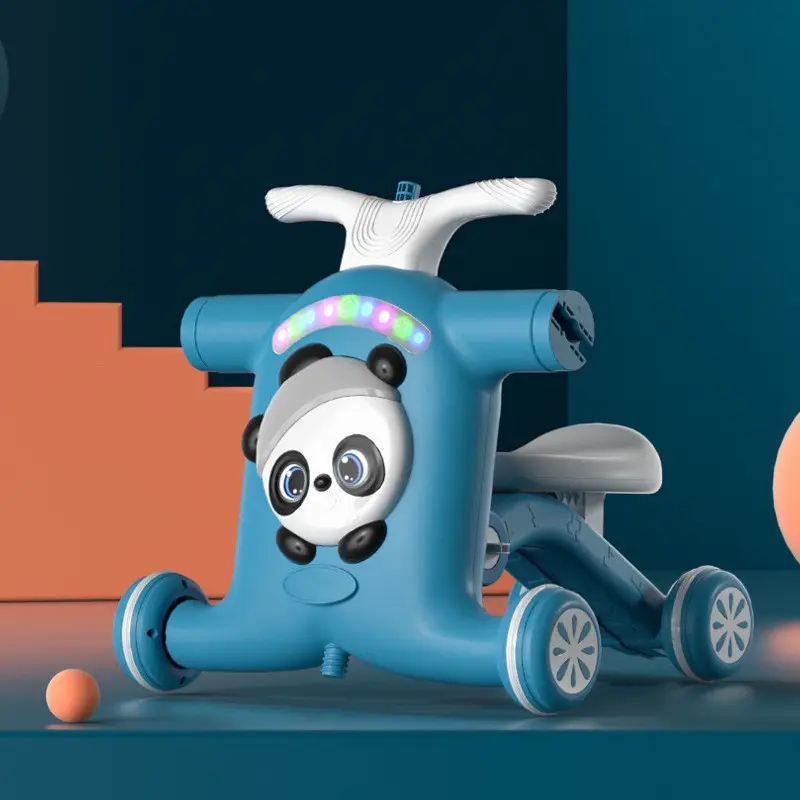 4 in 1 girello economico in vendita/girello per l'apprendimento del bambino girello per auto da allenamento/girello nuovo design musica di alta qualità per il bambino