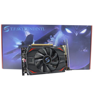 GPU Radeon RX 550 4G GDDR5 14nmコンピュータPCゲームビデオ対応DP DVI 128Bitグラフィックスカード - Product Image 1