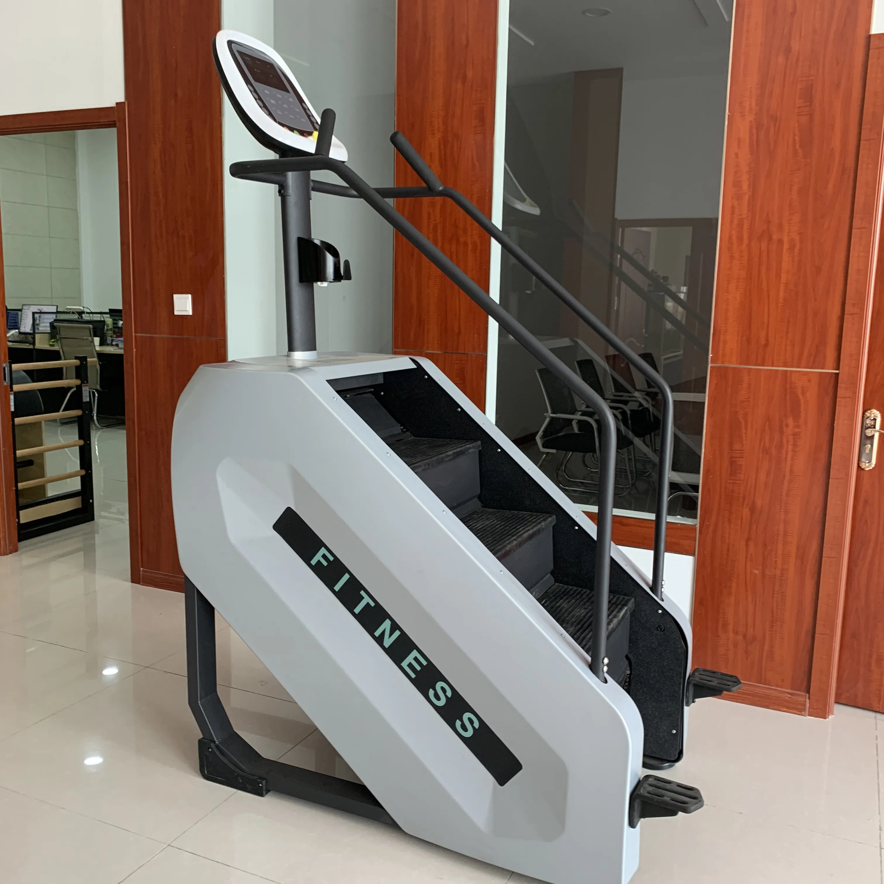 Equipo de Cardio para gimnasio, máquina eléctrica para escaleras, escalador de escalera