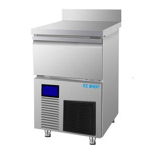 专业工作台制冰机工厂价格55千克/24h小吃咖啡店用块状制冰机 - Product Image 1