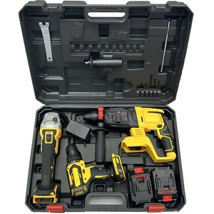 Dreiteiliger Satz multifunktion aler Lithium-Batterie-Elektro werkzeugs atz Combo-Kit Elektro werkzeuge - Product Image 4