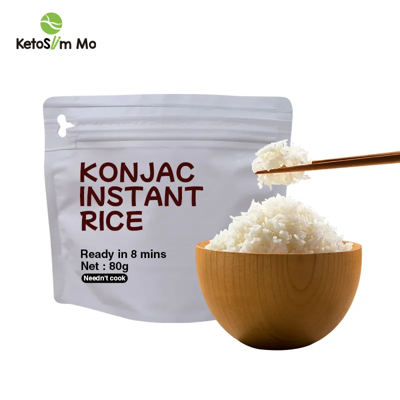 Reclutar agentes Low Fat High Fibre Bag Dry Konjac Rice