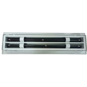 Difusor de ranura lineal de aluminio HVAC de diseño moderno con función de control de temperatura hecho de aleación de aluminio duradera - Product Image 5