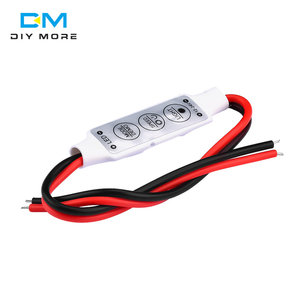 Mini 3 Tasten Dimmer Controller 12V für einfarbige 5050 3528 LED-Licht leiste - Product Image 4