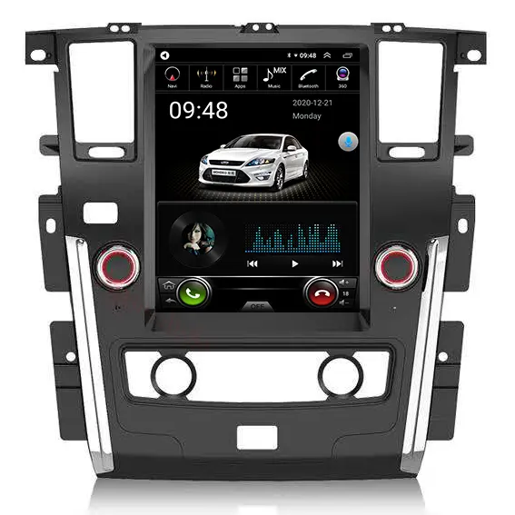 Unidad Central para Nissan Patrol 2016, dispositivo de Radio 2 Din, Quad octa-core, Android, auto radio, dvd, Carplay