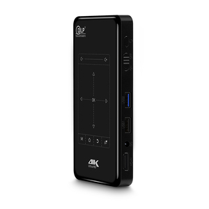 Mini conveniente proyector DLP 1080p Resolución HD 4K decodificación botón táctil 2 en 1 Panel Android 9,0 sistema inalámbrico misma pantalla - Product Image 2