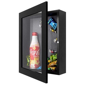 花の被写体と貴重な生涯の思い出を保存するための8x10黒カスタムシャドウボックスフォトフレーム2インチの深さ - Product Image 1