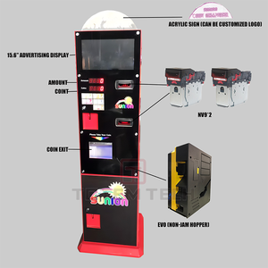 מכונת המרת מטבע עמדה רב תפקודי עם חישוב מהיר עבור שירות עצמי מסחרי, חשבון & מטבע - Product Image 4