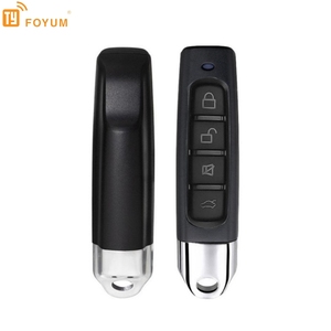 LJ 433MHz Mini pollice universale porta telecomando chiave duplicatore funzione automatica con codice fisso per apriporta Garage - Product Image 1