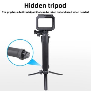 Phụ kiện Gopro gậy selfie ba lần, gập tay điều chỉnh ba chiều, Camera hành động, gậy selfie điện thoại di động - Product Image 2