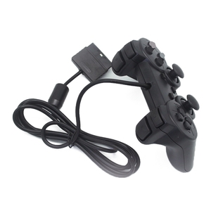 ダブルシングル振動快適な有線ゲームパッドゲームコントローラージョイスティックforSONY PS210 Color Available
