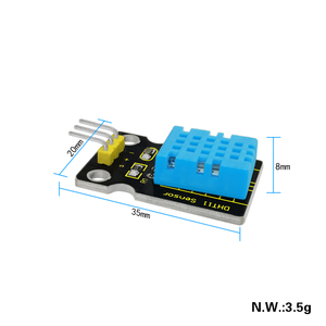 Keyestudio Digital DHT11 Sensor de Temperatura y Humedad para Arduino para Microbit