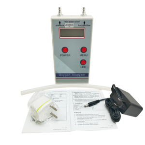 Medidor portátil recargable de O2, sensor de concentración de pureza, detector de prueba de flujo y presión de gas, analizador ultrasónico de oxígeno, para uso en exteriores - Product Image 6