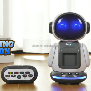 Robot lector de tarjetas educativo interactivo 2,4G RC Robot de lectura de programación inteligente con luces y sonido - Product Image 3