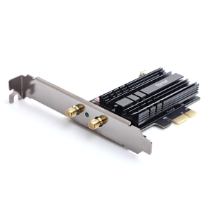FV-AX3000 AX200/9260ACチップWiFi6世代PCI-Eワイヤレスカード5GデスクトップPCデュアルバンドギガビット内蔵BLE5.1 - Product Image 1