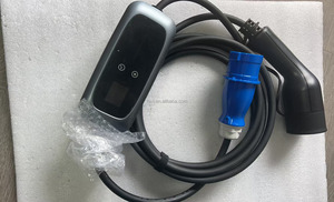 Home Use GBT 16A 32A 3.5Kw 7Kw Portable AC EV <strong>Charger</strong> Current Adjustable Car <strong>Charger</strong> with Light Function - Product Image 4