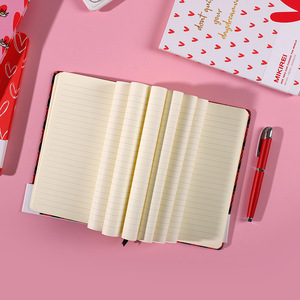 Cuadernos de 96 hojas de línea horizontal A5 de tapa dura, cuaderno de cuenta de mano, libro de ejercicios para estudiantes y niñas, transfronterizo