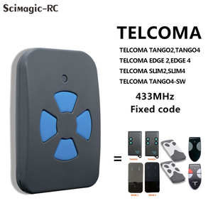 SMG-302 TELCOMA porta Garage 2 pulsanti telecomando Clone EDGE2 EDGE4 TANGO2 TANGO4 2SW 4SW SLIM2 SLIM4 433MHz codice fisso - Product Image 2