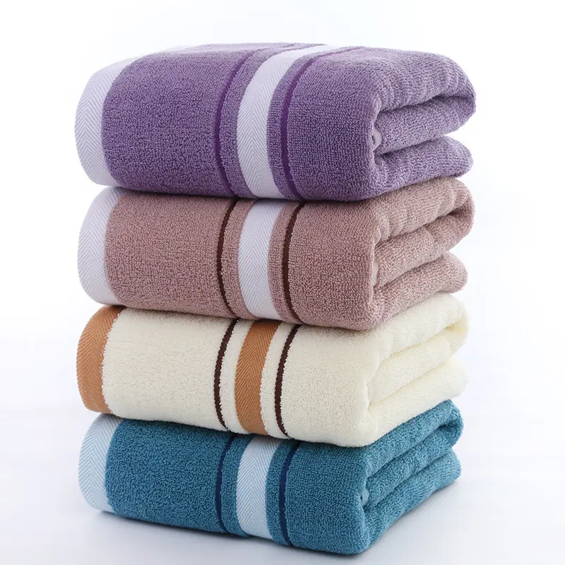 عالية الجودة منشفة استحمام مخصص شعار منشفة حمام 100% القطن الفاخرة اليد منشفة الجملة العضوية اللون الأساسي