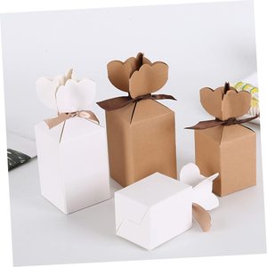 Portable Wedding Birthday Christmas Valentine'<strong>s</strong> Party <strong>Favor</strong> Gift <strong>Box</strong> with Embossed Candy Boxes for Special Occasions - Product Image 3
