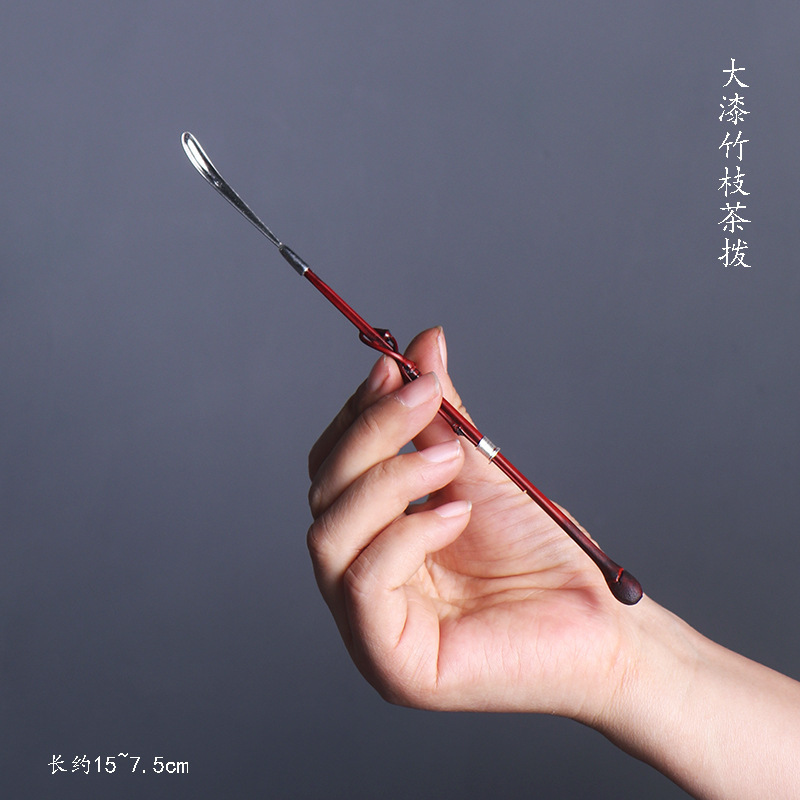 Large lacquer tea picks