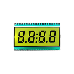 Werkseitig angepasste Monochrom 4 5 6 7 8-stellige 7-Segment-Klein-TN-HTN-LCD für die elektrische Gas-LCD-Bildschirm anzeige der Spender pumpe - Product Image 4