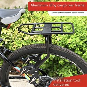 Thích hợp 22 ~ 27 giá Xe Đạp Hợp kim nhôm 50kg hành lý phía sau tàu sân bay thân cây cho xe đạp MTB xe đạp phía sau Kệ Xe Đạp Xe Đạp kệ - Product Image 3